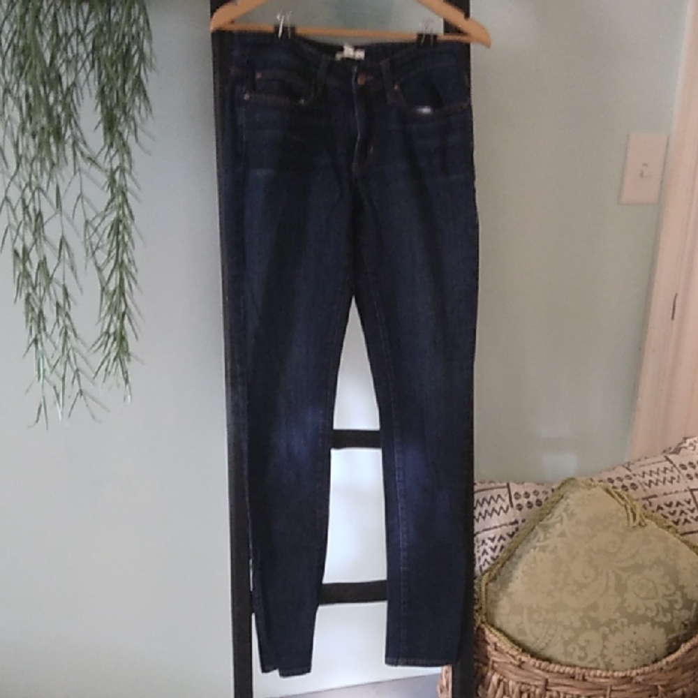 Eileen Fisher Deep Indigo Skinny Jeans
